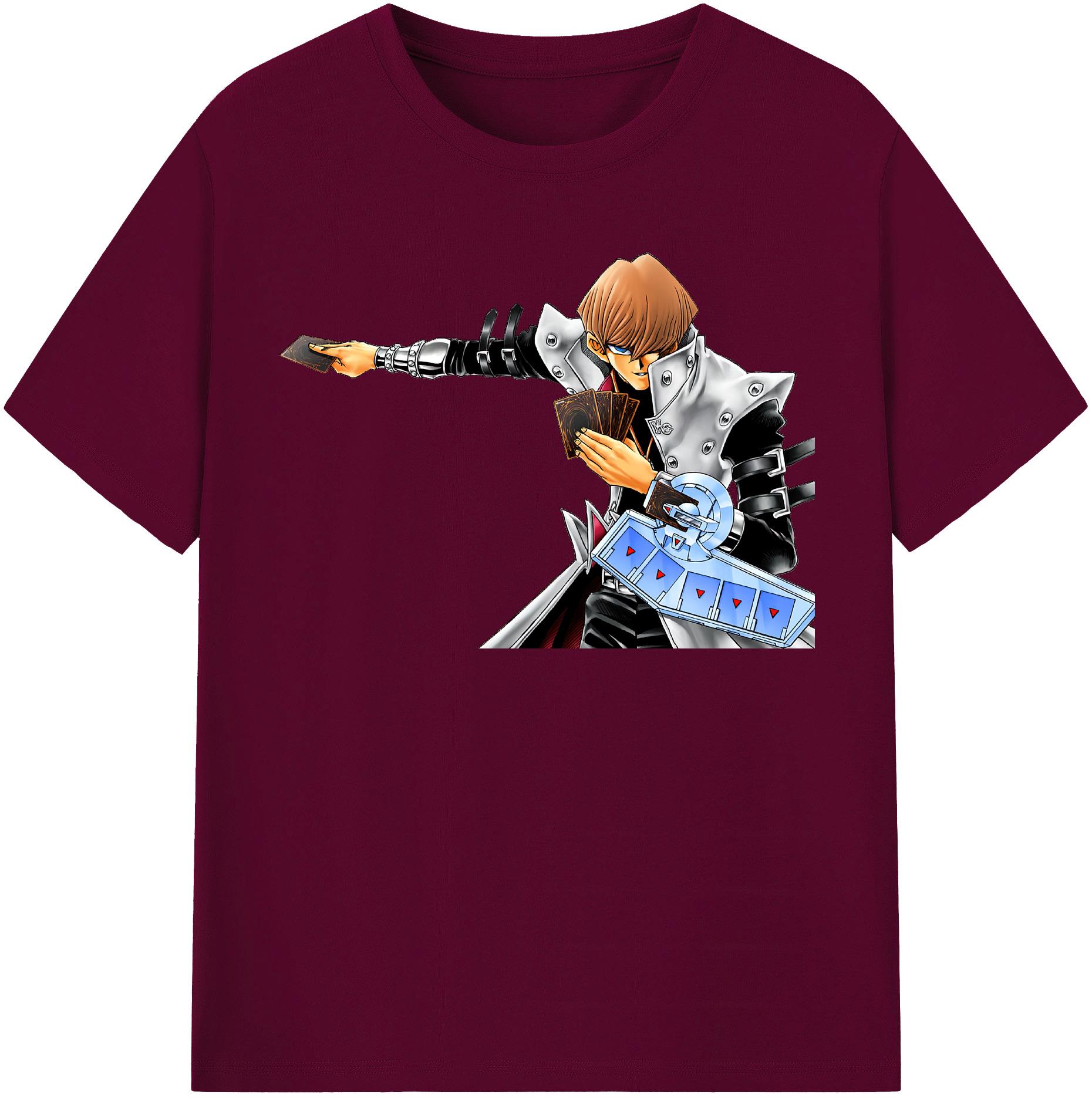 （画像用） 遊☆戯☆王 Yu-Gi-Oh! レディースカジュアルプリントTシャツ（綿100％）